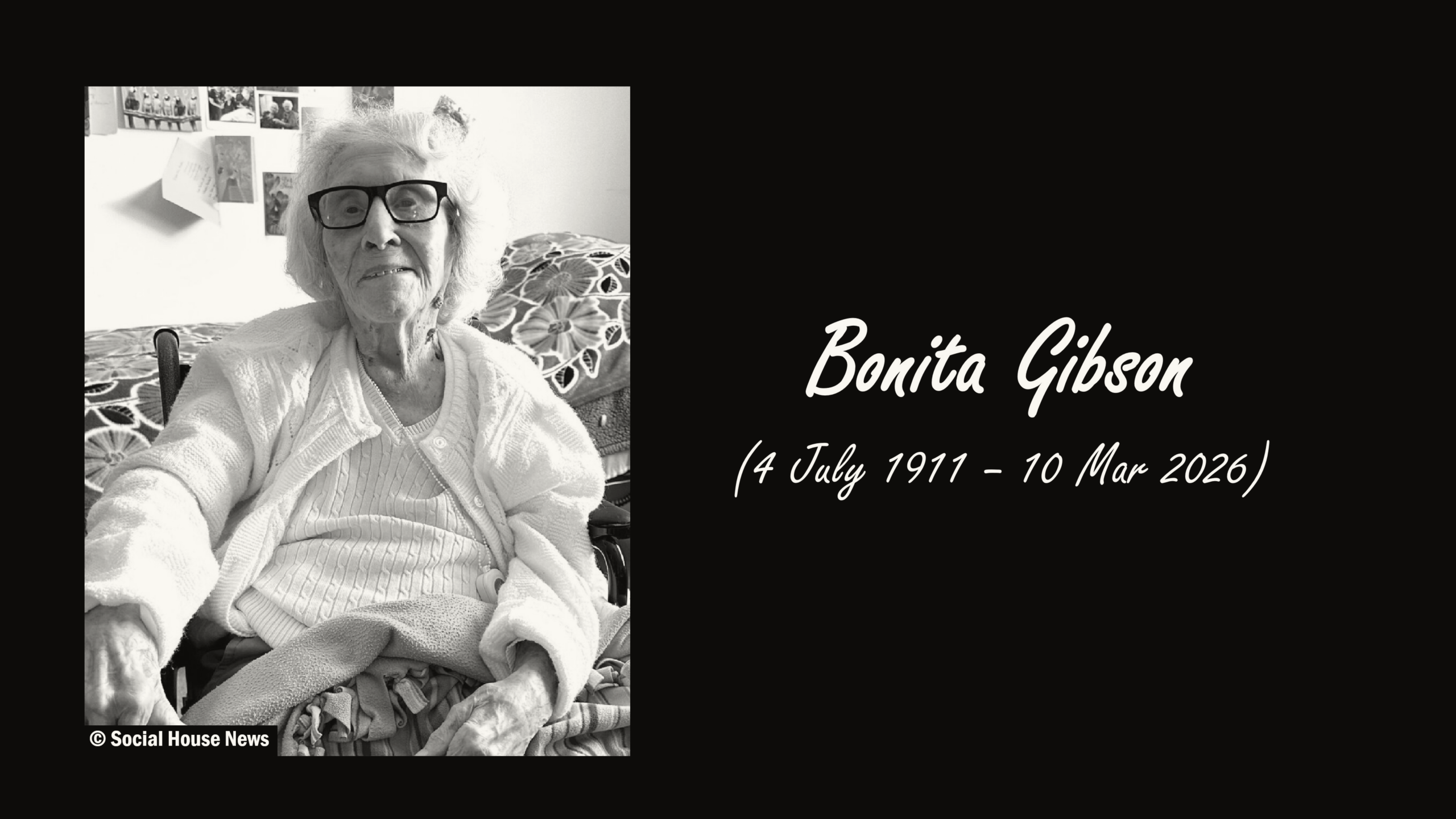 Bonita Gibson, America's Second-Oldest Person, Dies at 114