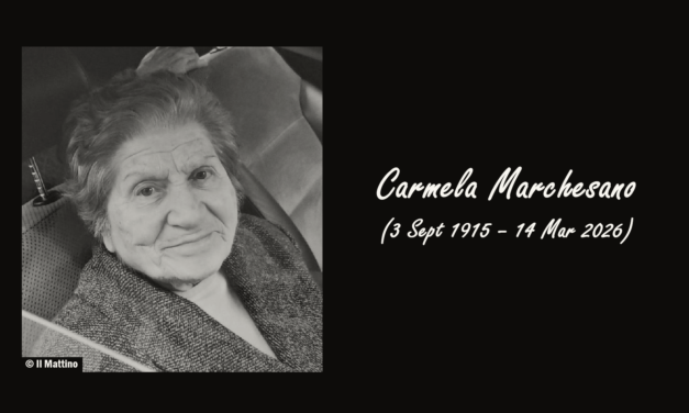 Italian Woman Carmela Marchesano Dies at 110