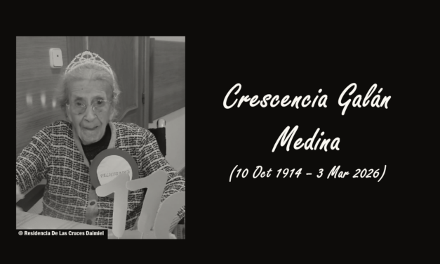 Spanish Woman Crescencia Galán Medina Dies at 111