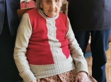 On her 106th birthday. (Source: Gmina Zbrosławice)