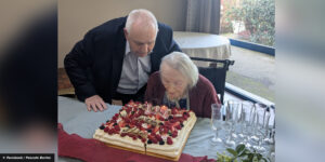 French Woman Ir&egrave;ne Laroche Turns 112