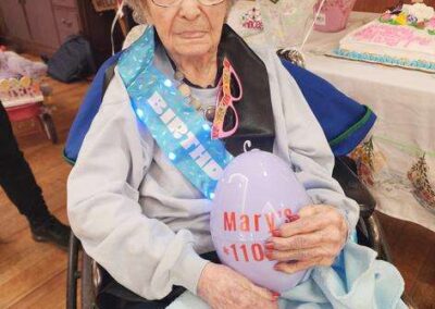 On her 110th birthday in 2026. (Source: tnonline.com)