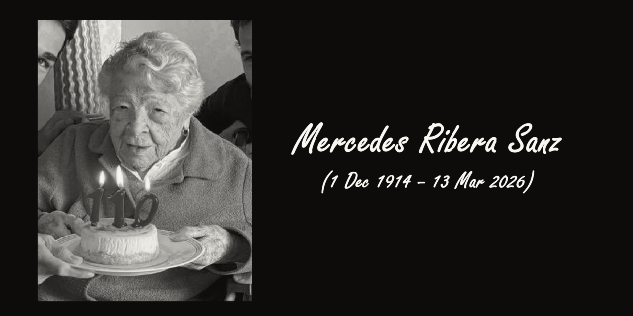 Spanish Woman Mercedes Ribera Sanz Dies at 111