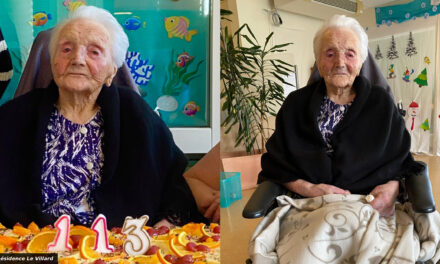 Solange Demorgny, Vice-Doyenne of France, Turns 113
