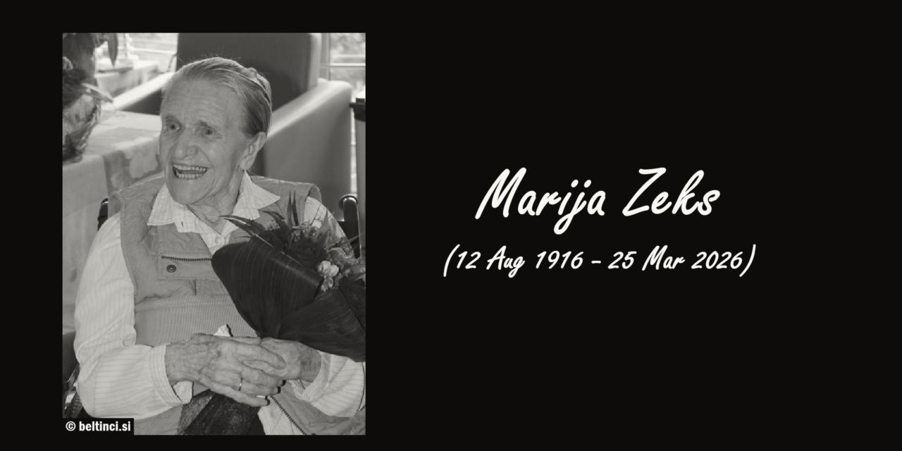 Marija Žekš, Slovenia’s Oldest Resident, Dies at 109