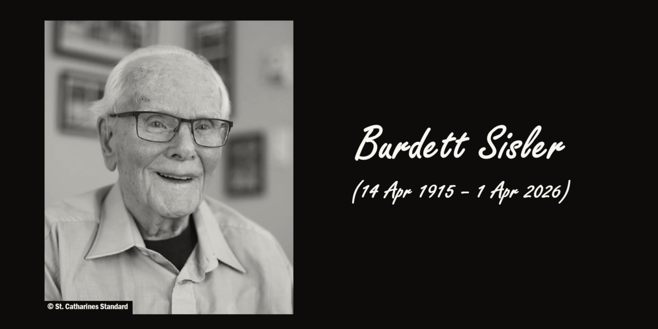 Burdett Sisler, Canada’s Oldest Man, Dies at 110