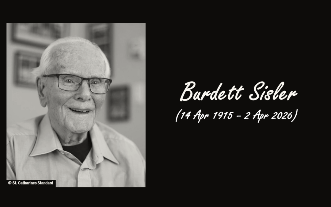 Burdett Sisler, Canada’s Oldest Man, Dies at 110