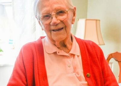 On her 110th birthday. (Source: Hallandsposten)