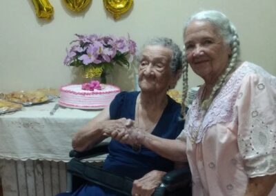 On her 106th birthday.