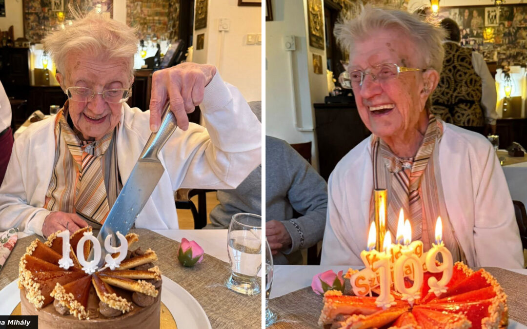 Leventéné Csap, Hungary’s Oldest Known Resident, Turns 109
