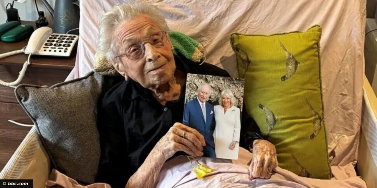 British Supercentenarian, Marjorie Hodnett, Turns 112