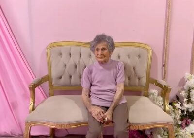On her 108th birthday.