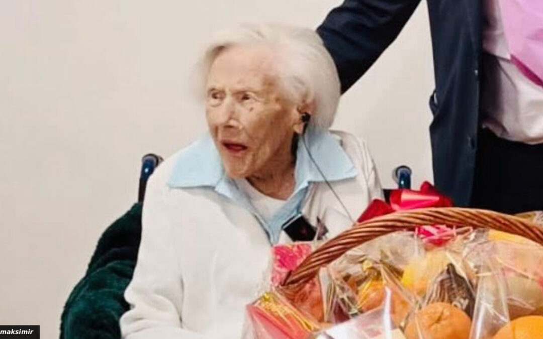 Hilda Hećej, Croatia’s Oldest Resident, Turns 108
