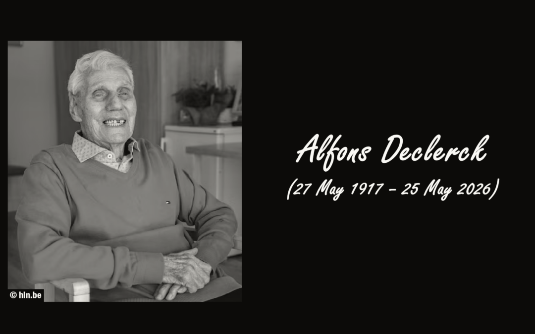 Alfons Declerck, Belgium’s Oldest Man, Dies at 108