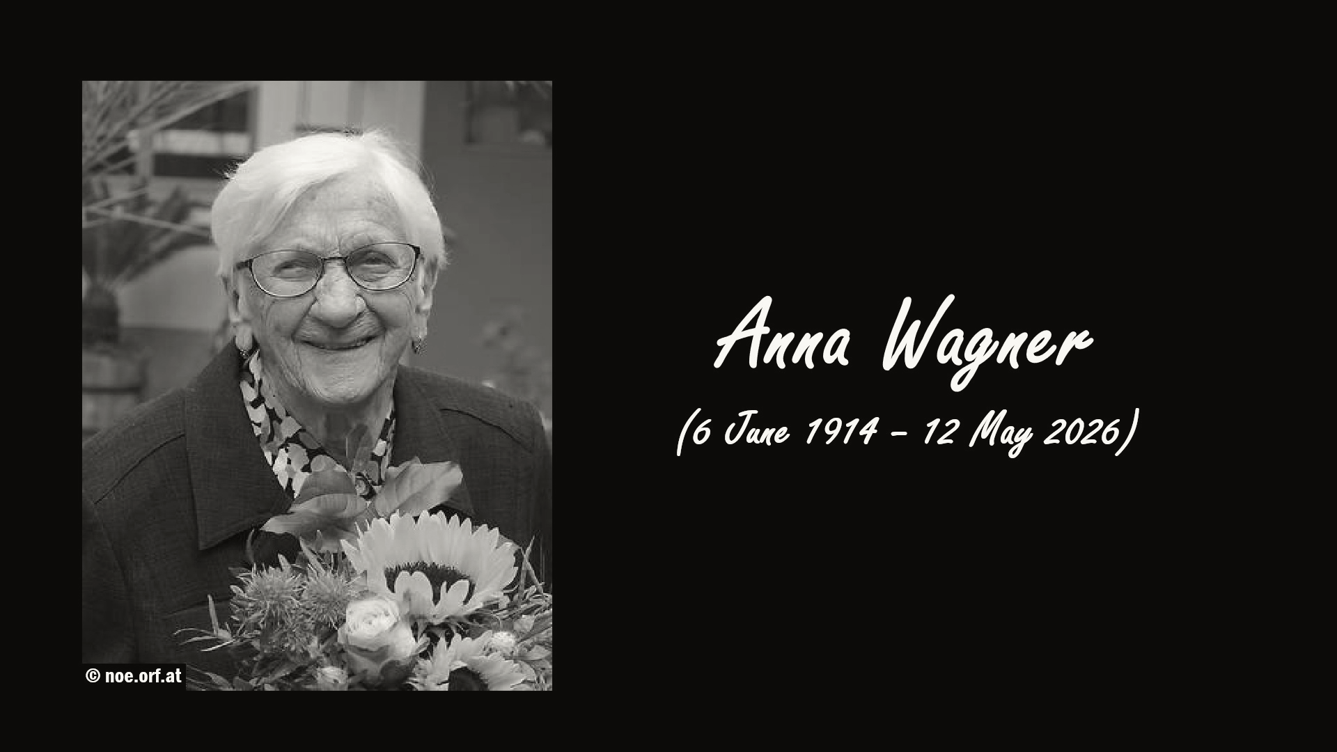 Anna Wagner, Austria's Oldest Person, Dies at 111