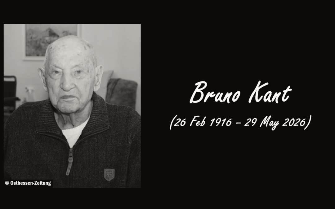 Bruno Kant, Germany’s Oldest Man, Dies at 110