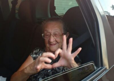 In August 2016, aged 99.
