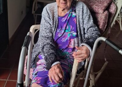 At the age of 107.