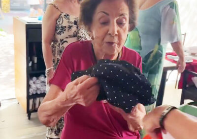 Celebrating her 107th birthday. (29 March 2025)