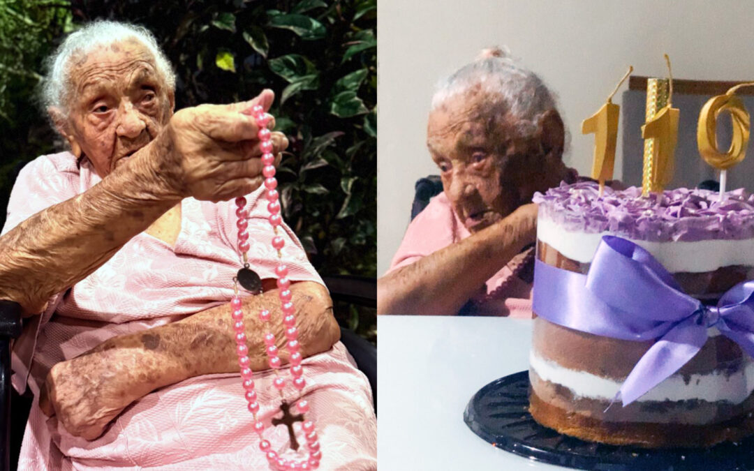 Brazilian Woman Maria Jorge da Silva Turns 110