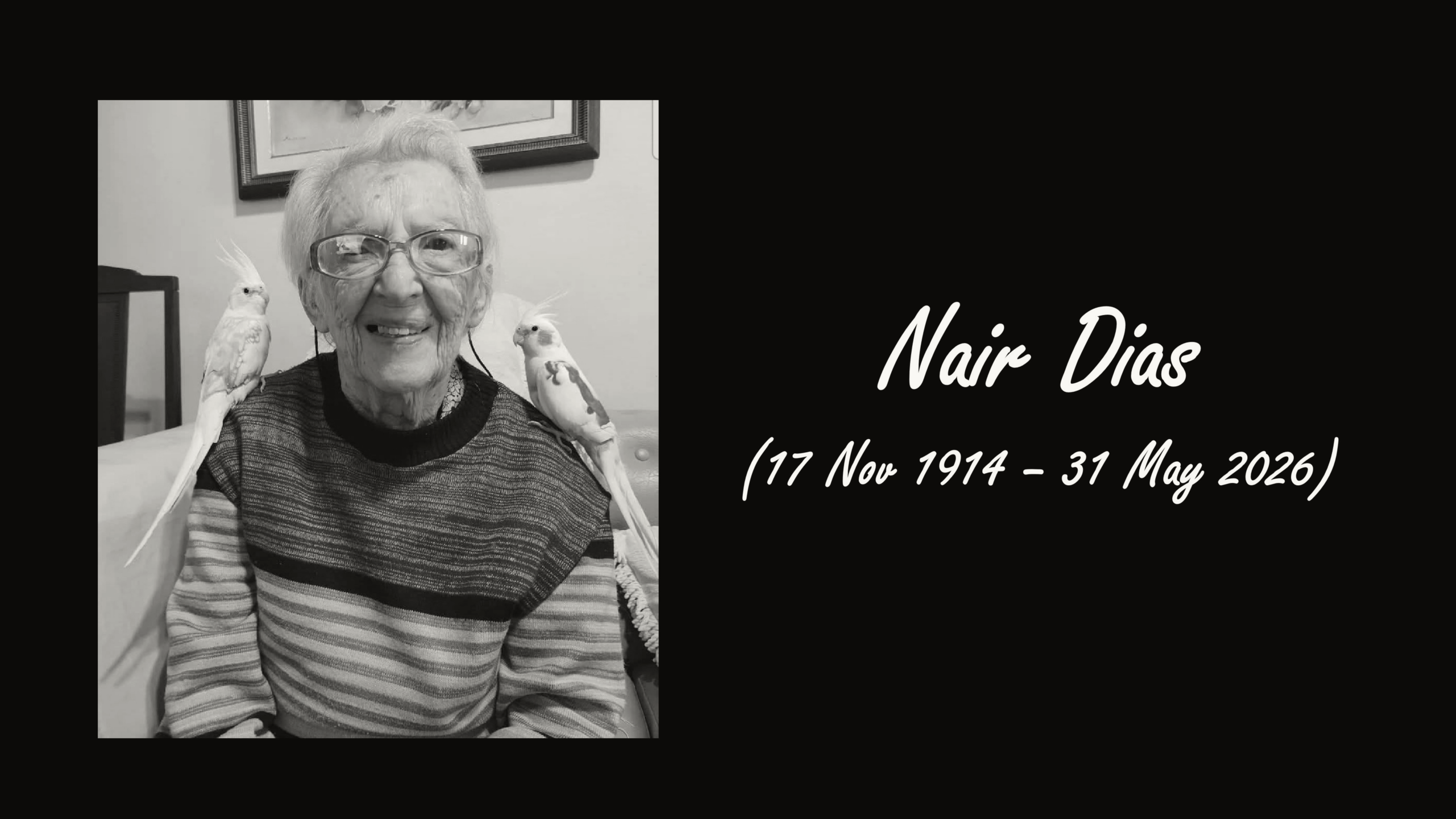 Brazilian Woman Nair Dias Dies at 111