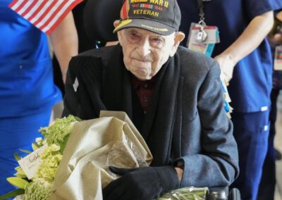 On his 110th birthday. (Source: VA Northern California Health Care System)