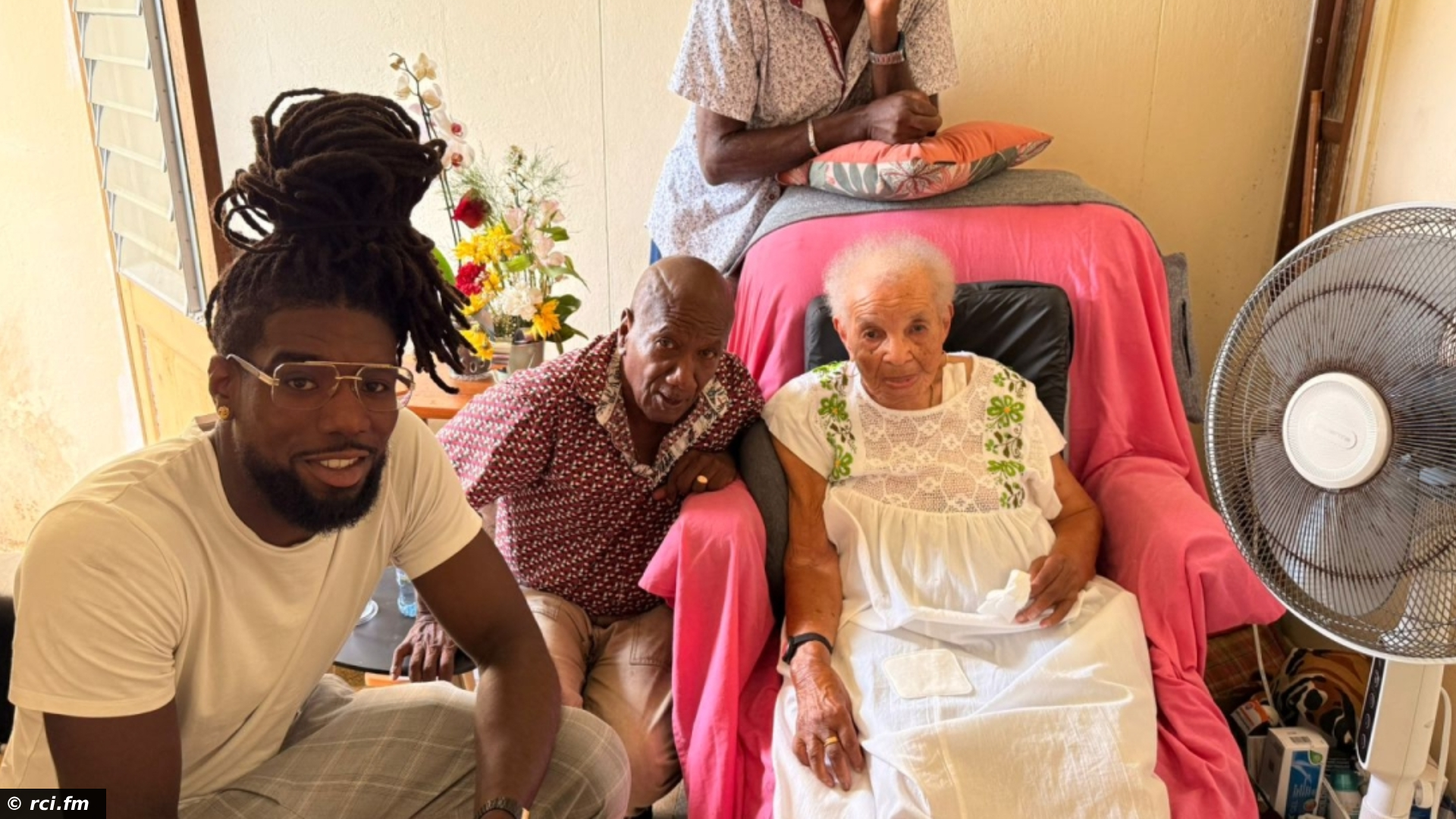 Martinique Woman Bernadette Rolas Turns 110