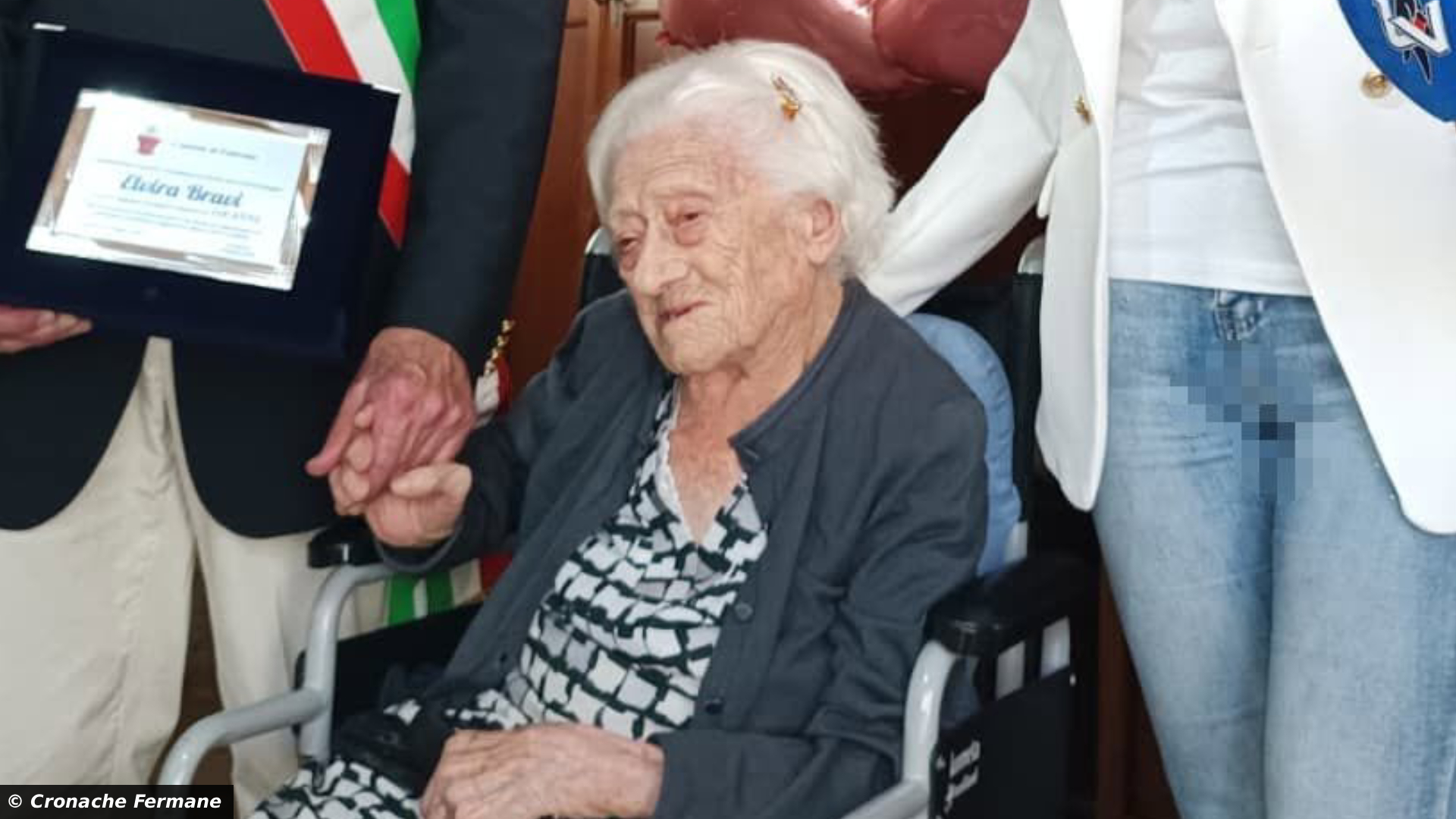 Italian Woman Elvira Bravi Turns 110