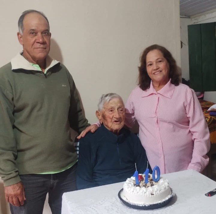 Brazilian Man Geraldo Rezende Trindade Turns 110