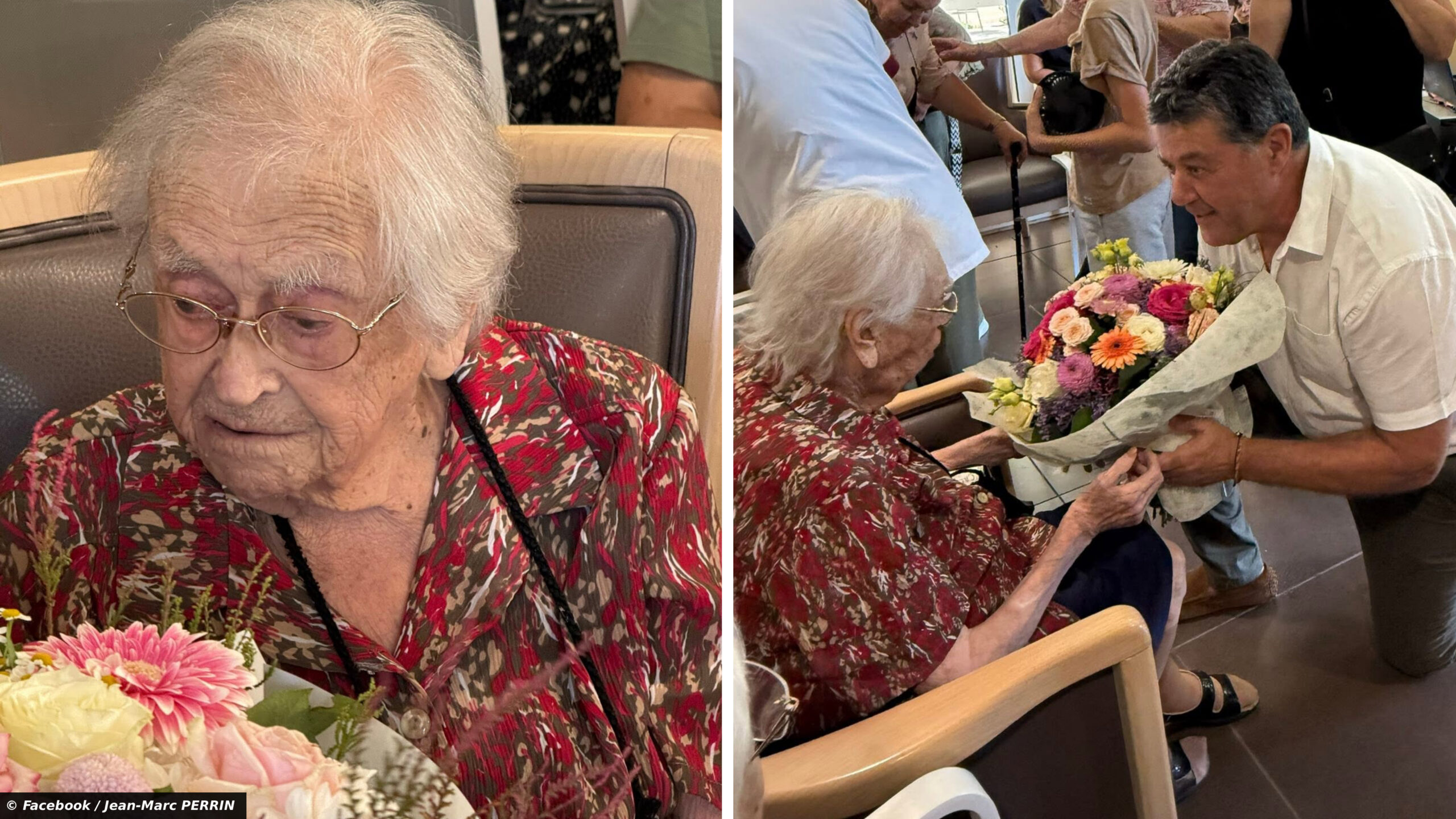 Tunisian-born French Woman, Hélène Malfuson, Turns 112