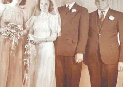 On his wedding day in June 1940. (Source: University of Vermont Foundation)
