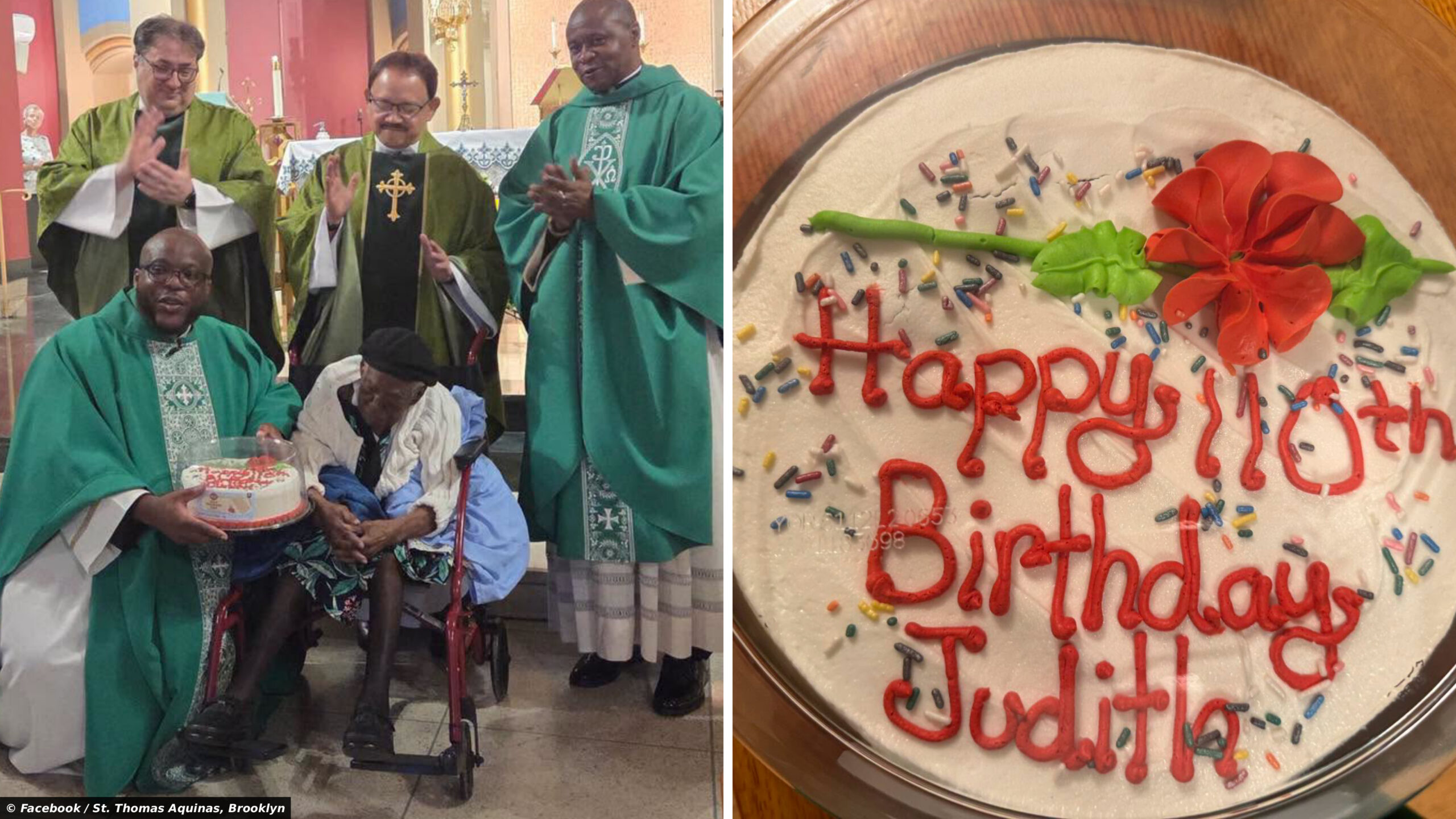 Grenadian-born American Woman, Judith Mends, Turns 110