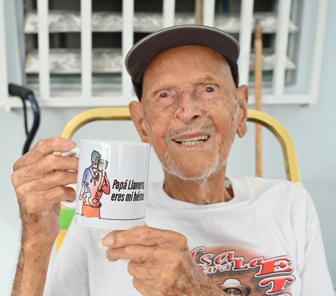 On his 110th birthday in June 2026. (Source: Facebook / Betito M&aacute;rquez)