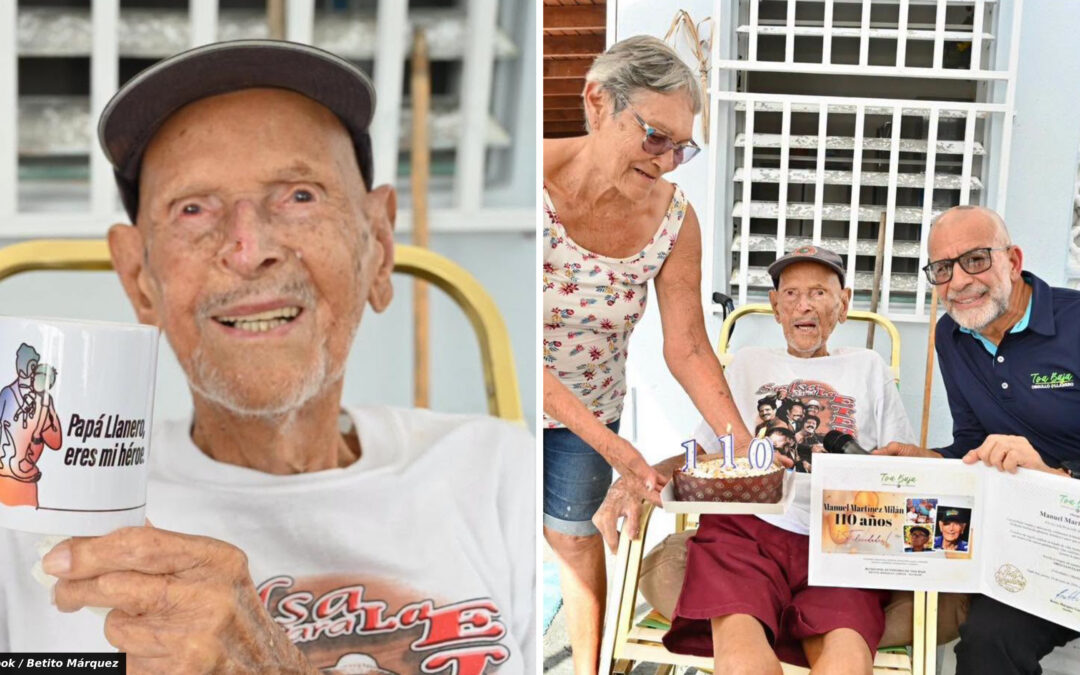 Manuel Martínez Milán, Puerto Rico’s Oldest Man, Turns 110
