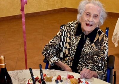 On her 110th birthday. (Source: Sicilia Live)