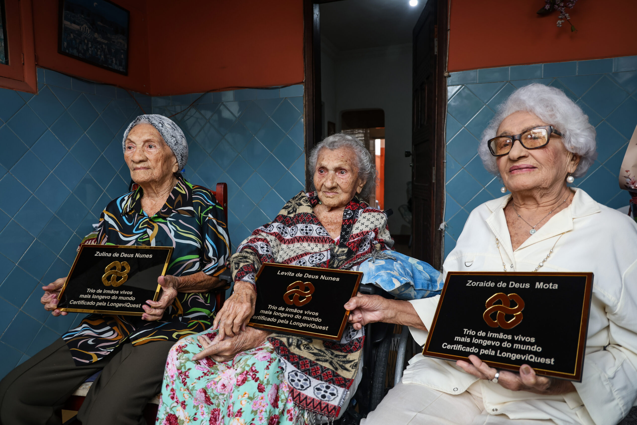 Visiting the World’s Oldest Living Sibling Trio (316 Years Combined)