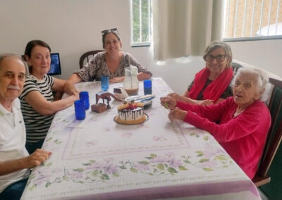 On 27 June 2026, at age 108, having lunch with nephews and nieces.