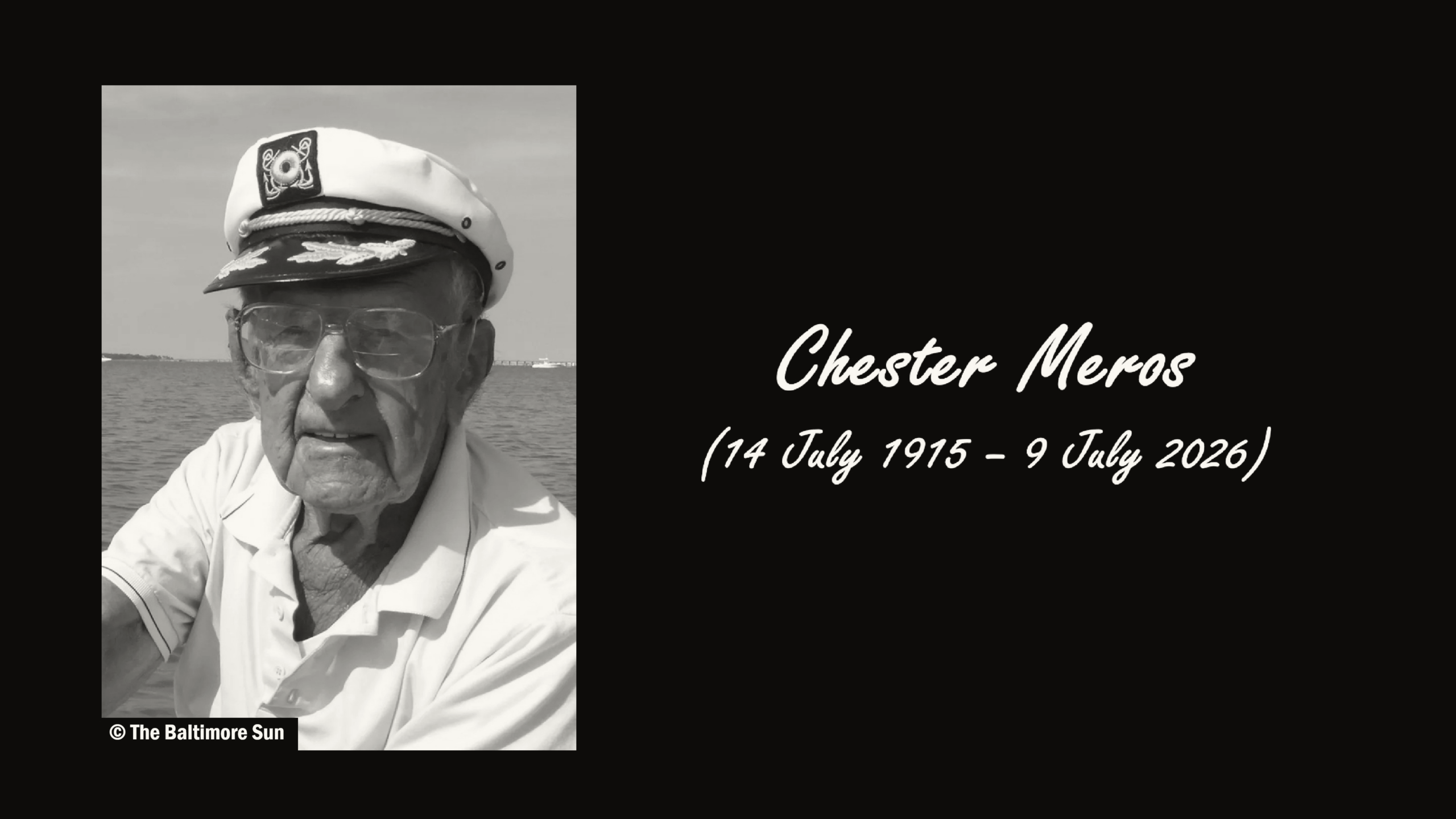 Chester Meros, America's Second-Oldest Man, Dies at 110
