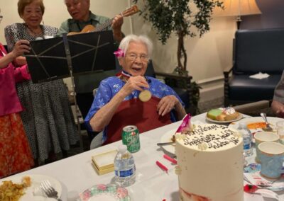 On her 109th birthday in July 2025. (Source: DC Department of Aging and Community Living)