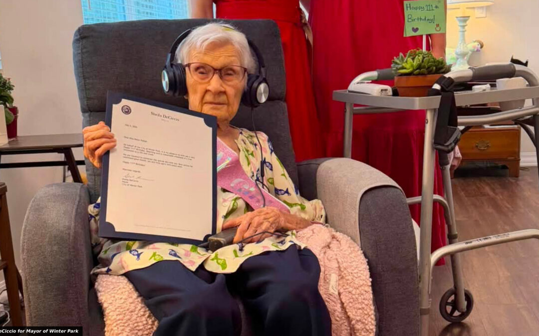 Florida Woman Helen Potter Turns 111