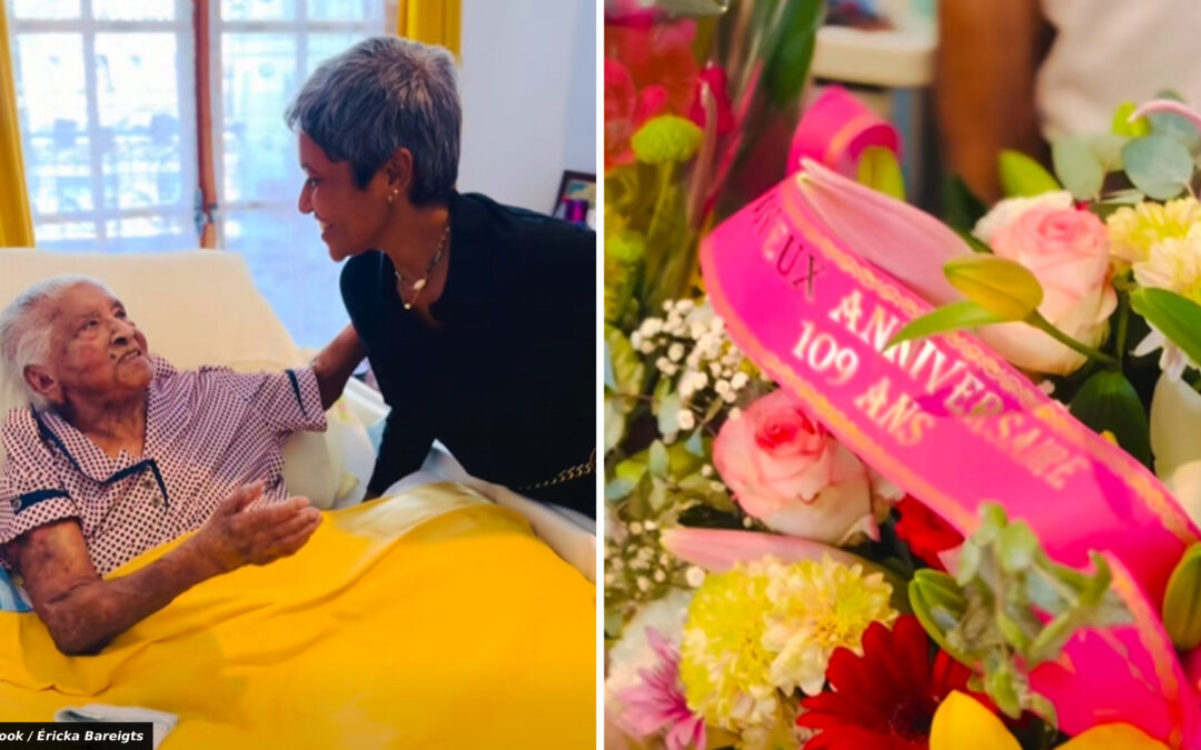 Hélène Alagapin, the Oldest Person in Réunion, France, Turns 109