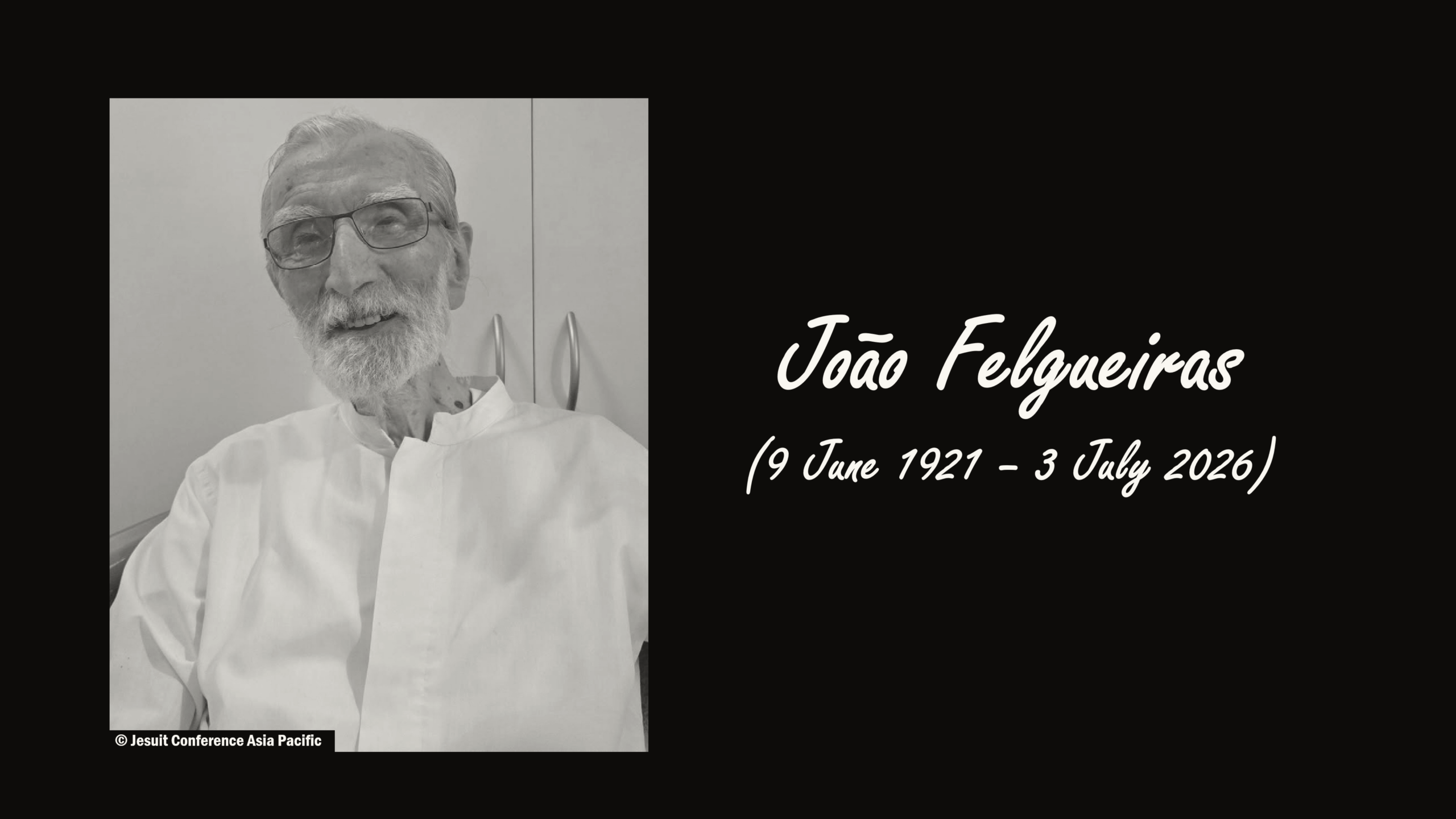 João Felgueiras, Portuguese Jesuit Priest, Dies at 105