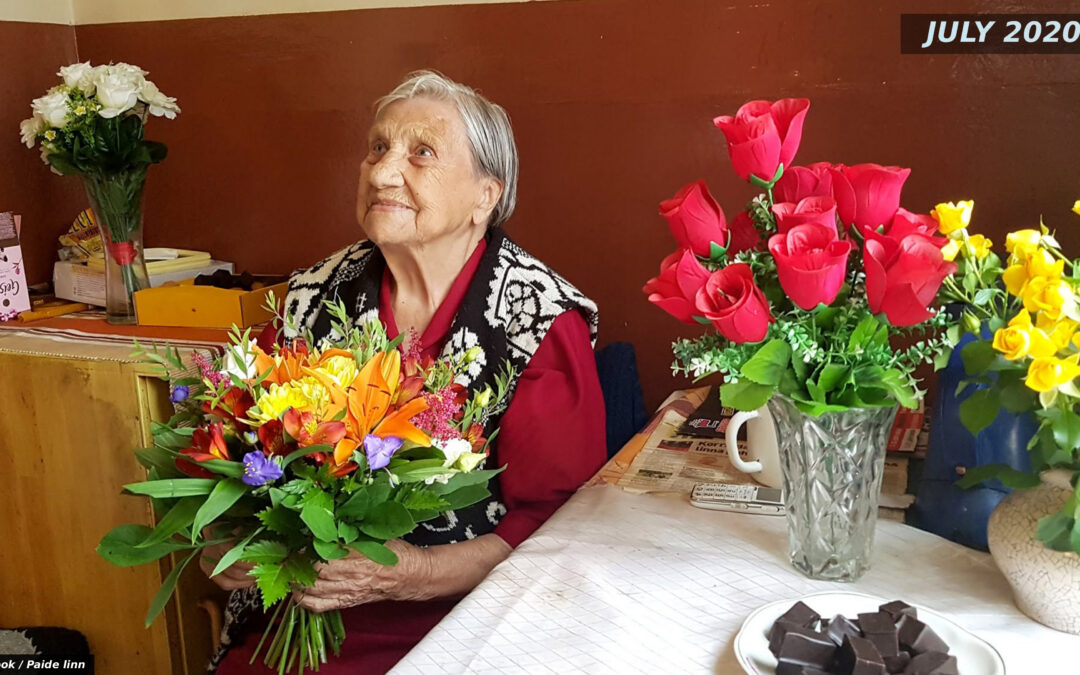Lidia Saulep, Estonia’s Oldest Resident, Turns 108