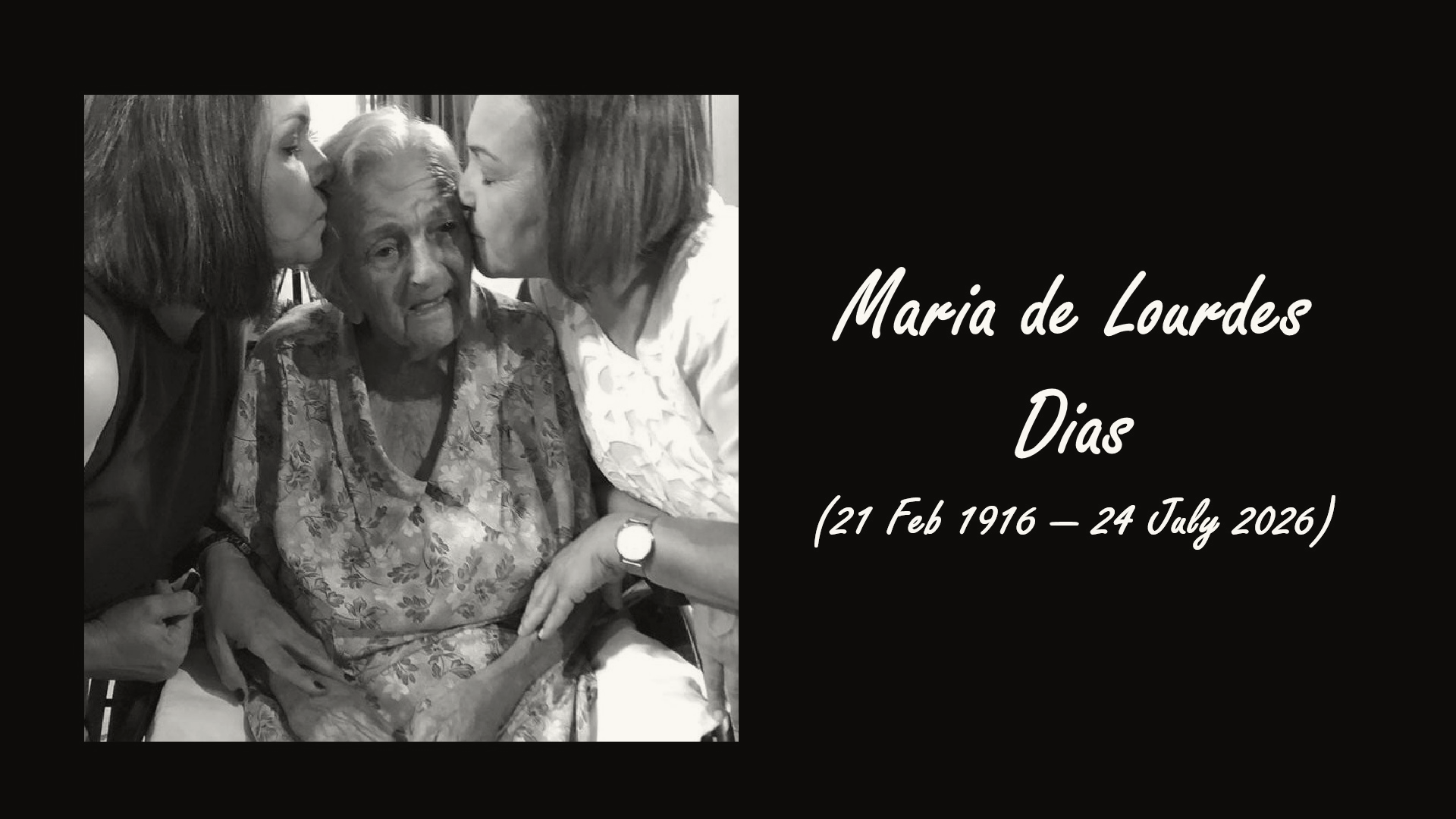 Brazilian Woman Maria de Lourdes Dias Dies at 110