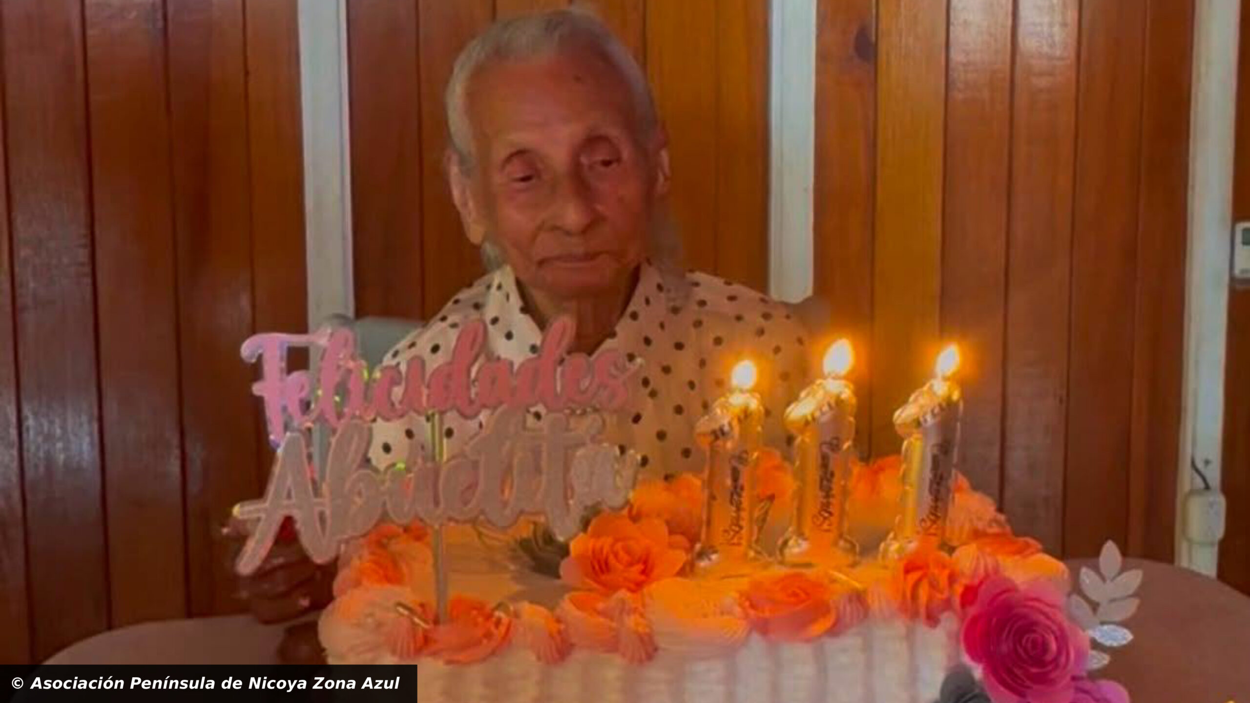 Costa Rican Woman Marta Rojas Arrieta Turns 111