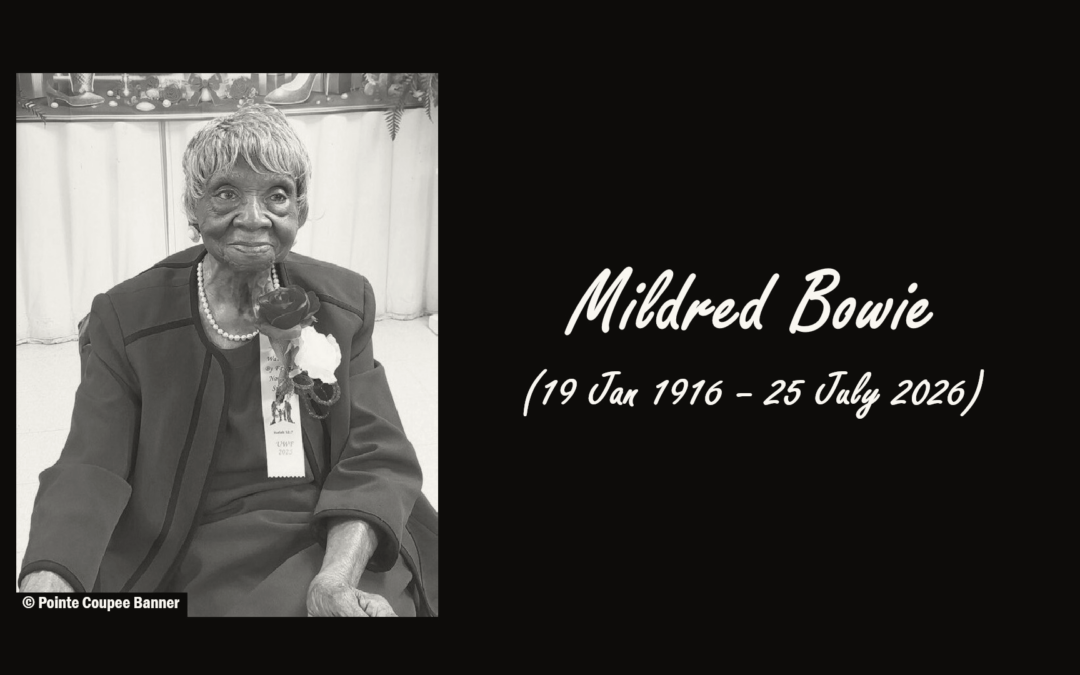 Mildred Bowie, Louisiana’s Oldest Known Resident, Dies at 110