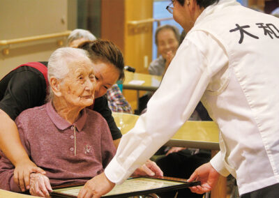 In September 2019, aged 110. (Source: townnews.co.jp)