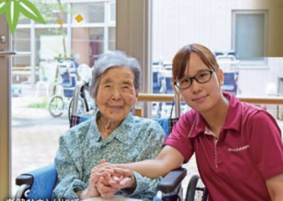 At the age of 108. (Source: ena-shakyo.or.jp)