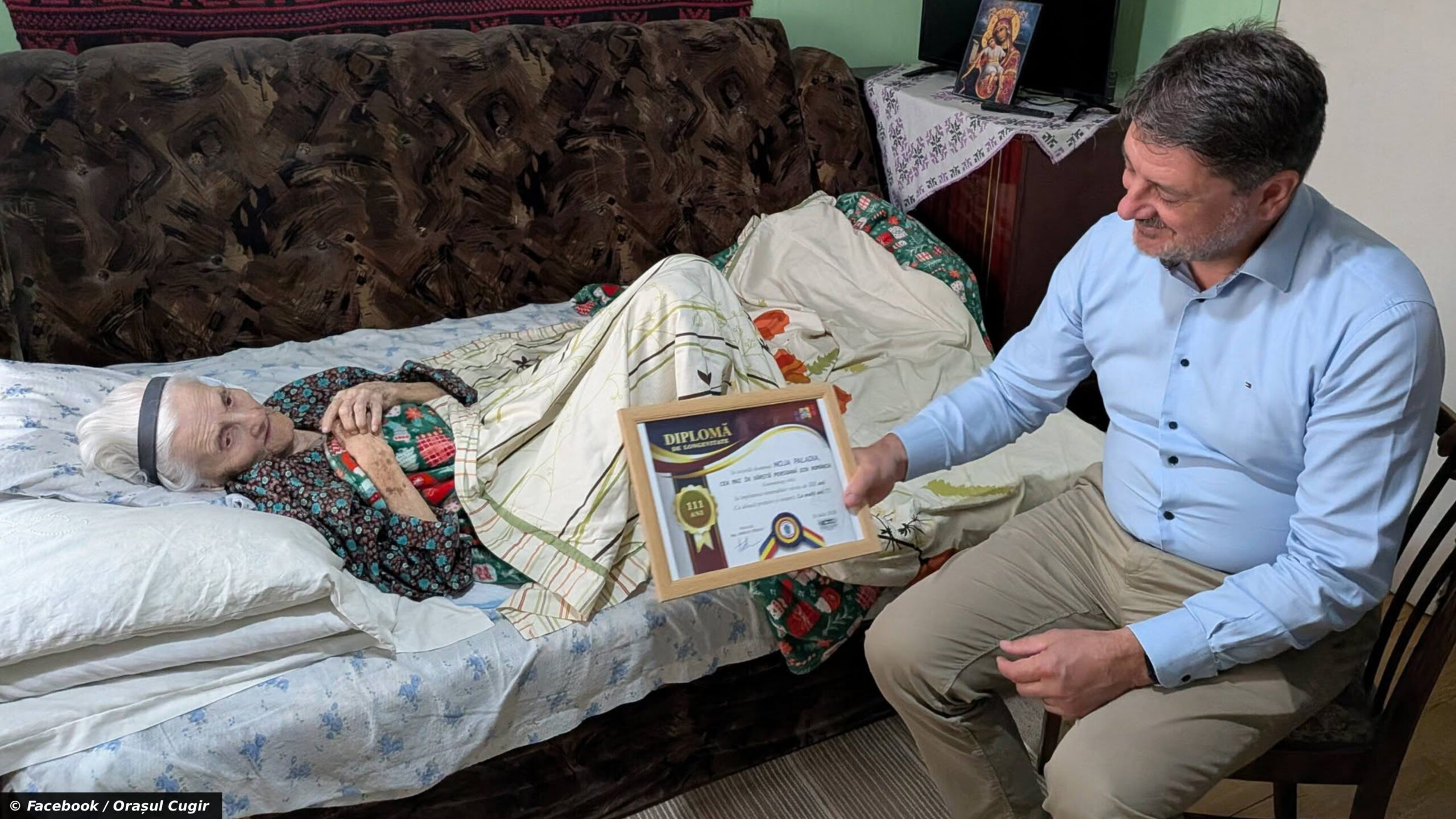 Paladia Noja, Romania's Oldest Resident, Turns 111