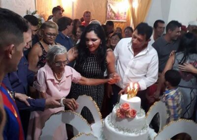 On her 100th birthday.